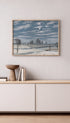 Winter Scene in Moonlight Henry Farrer Art Print Mockup