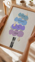Allow Yourself to Grow Inspirational Poster Mockup