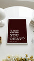 Are You Okay? Minimal Typography Poster Mockup