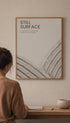 Still Surface Minimal Zen Typography Poster Mockup
