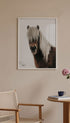 Icelandic Horse Animal Poster Mockup