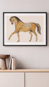 Horse Drawing Johannes Tavenraat Animal Art Print Mockup