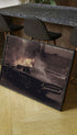 Pontiac Grand Prix Vintage Burning Car Poster Mockup