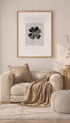 Four-Leaf Clover Leaf Art Mockup