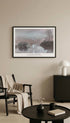 Sunset on the Seine at Lavacourt Claude Monet Art Print Mockup
