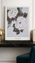 Flowers from Momoyogusa Kamisaka Sekka Art Print No 2 Mockup