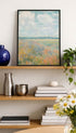Poppy Fields near Argenteuil (Coquelicots) Claude Monet Art Print Mockup