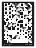 Bauhaus Grid Composition Poster