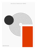 Bauhaus modulär poster
