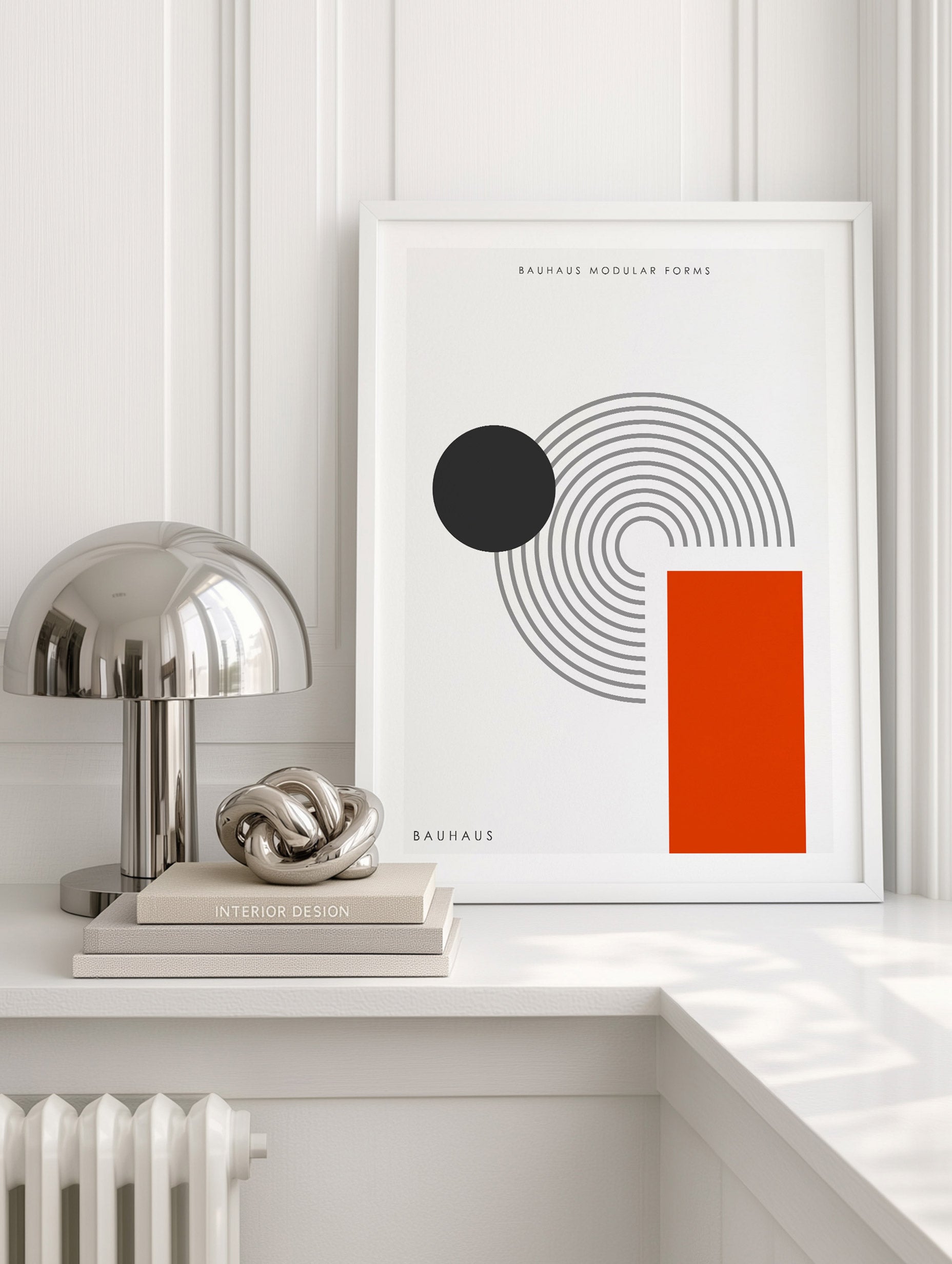 Bauhaus modulär poster