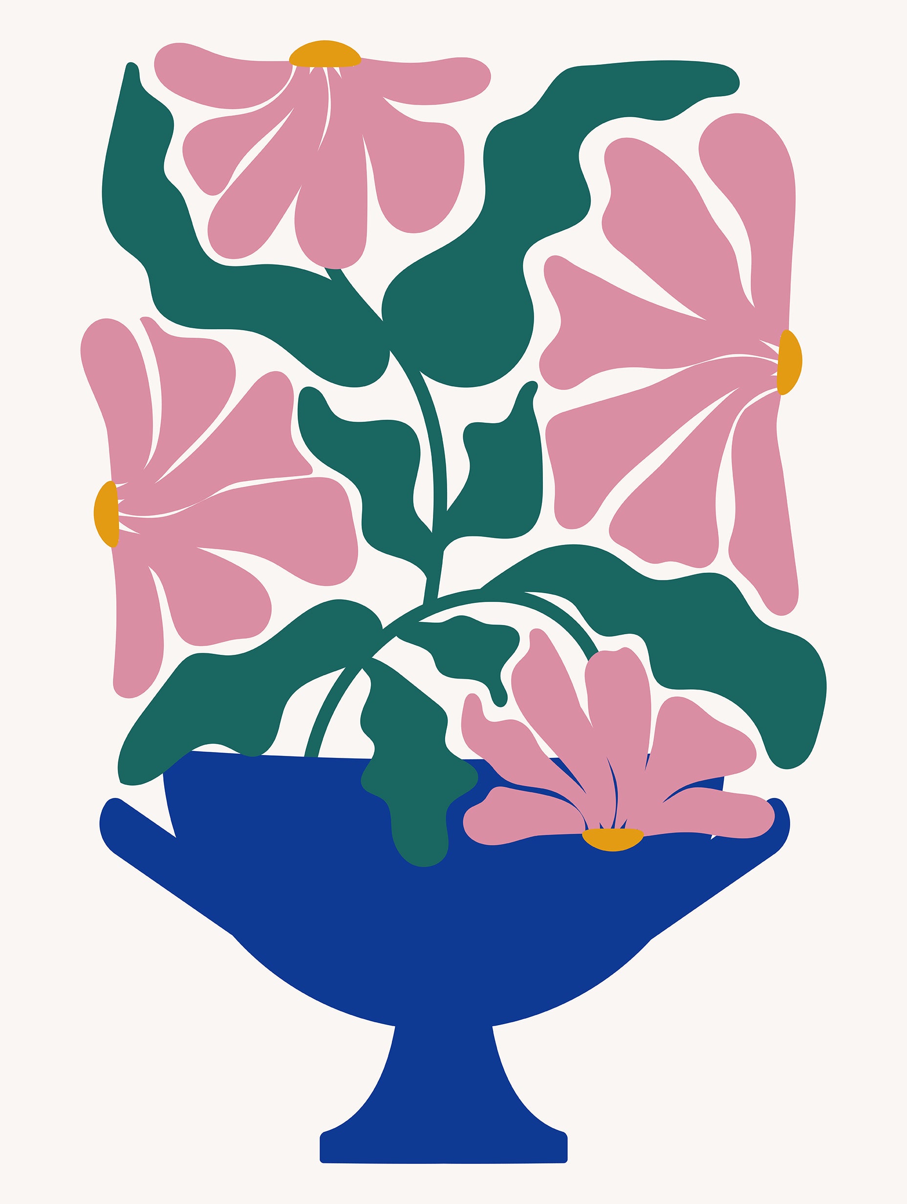 Koboltblomsvas - Henri Matisse