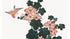 Hibiscus and Sparrow - Hokusai