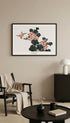 Hibiscus and Sparrow - Hokusai Mockup