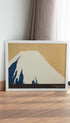 Mount Fuji from Momoyogusa Kamisaka Sekka Art Print Mockup