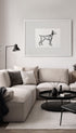 Greyhound Dog Animal Mockup
