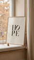 Hope Minimal Poster Mockup