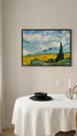 Wheat Field with Cypresses Van Gogh Art Print No 1 Mockup