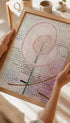 Blossoming (Aufblühend) Paul Klee Art Print Mockup