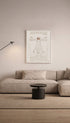 Vitruvian Man Leonardo Da Vinci Art Print Mockup