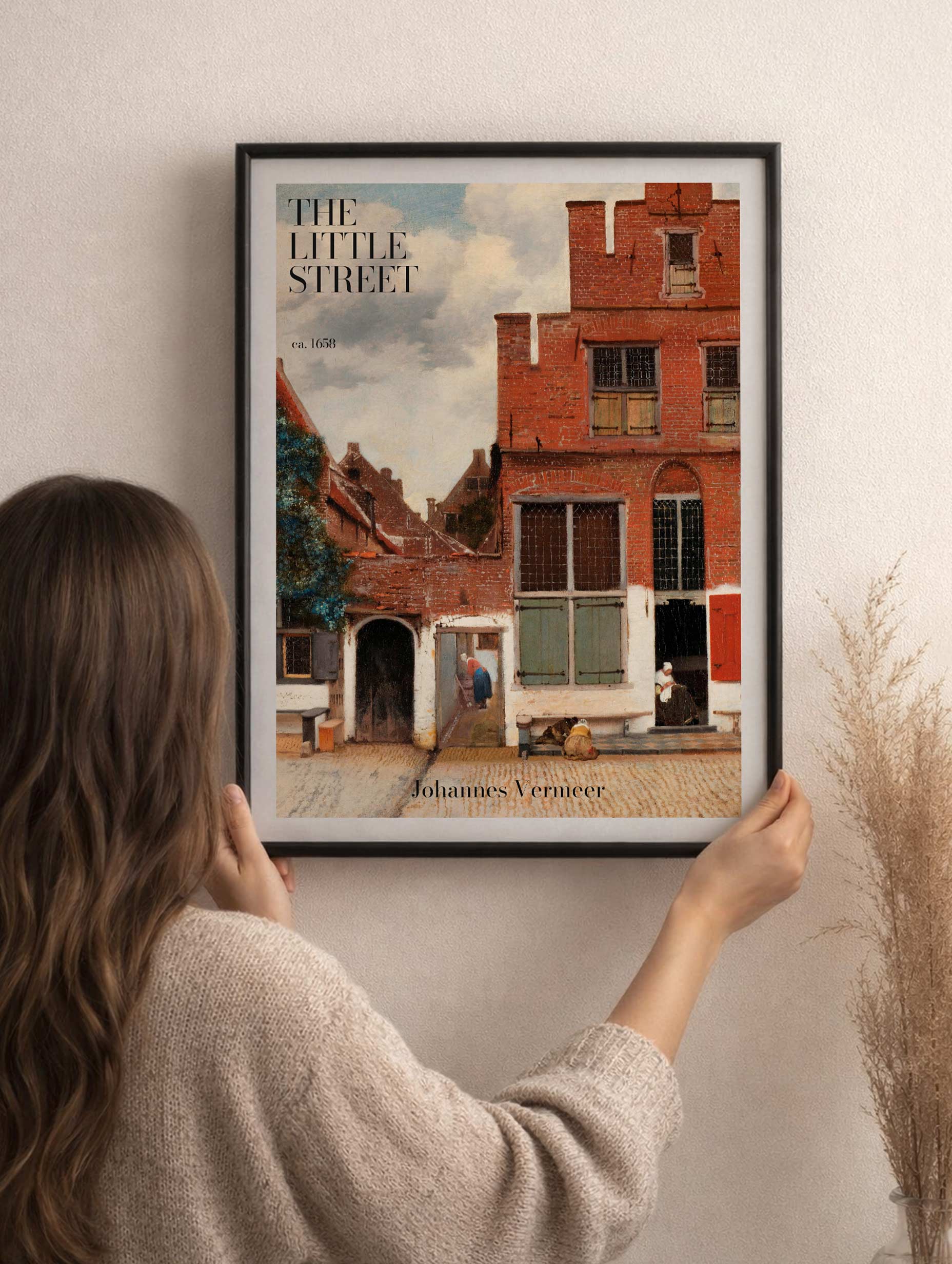 Den lilla gatan - Johannes Vermeer