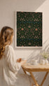 Violet and Columbine– William Morris Art Print Mockup