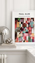 Redgreen and Violet-Yellow Rhythms - Paul Klee Art Prints Mockup