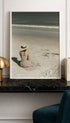 Beauty in Beach Ocean Wall Art Mockup