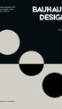 Bauhaus Circle Study Poster