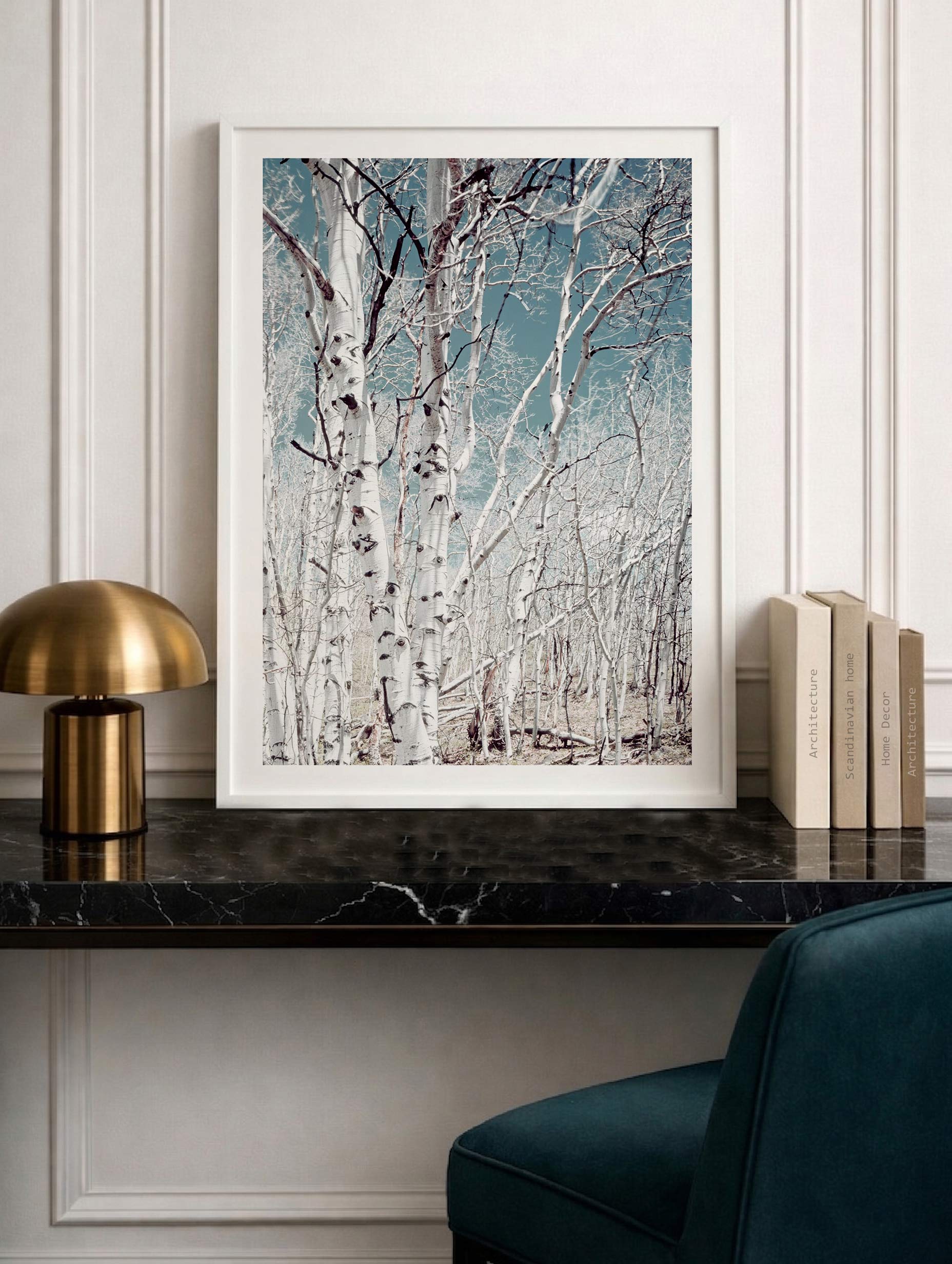 Birch Trees Mockup