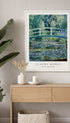 Water Lilies and Japanese Bridge - Claude Monet Mockup