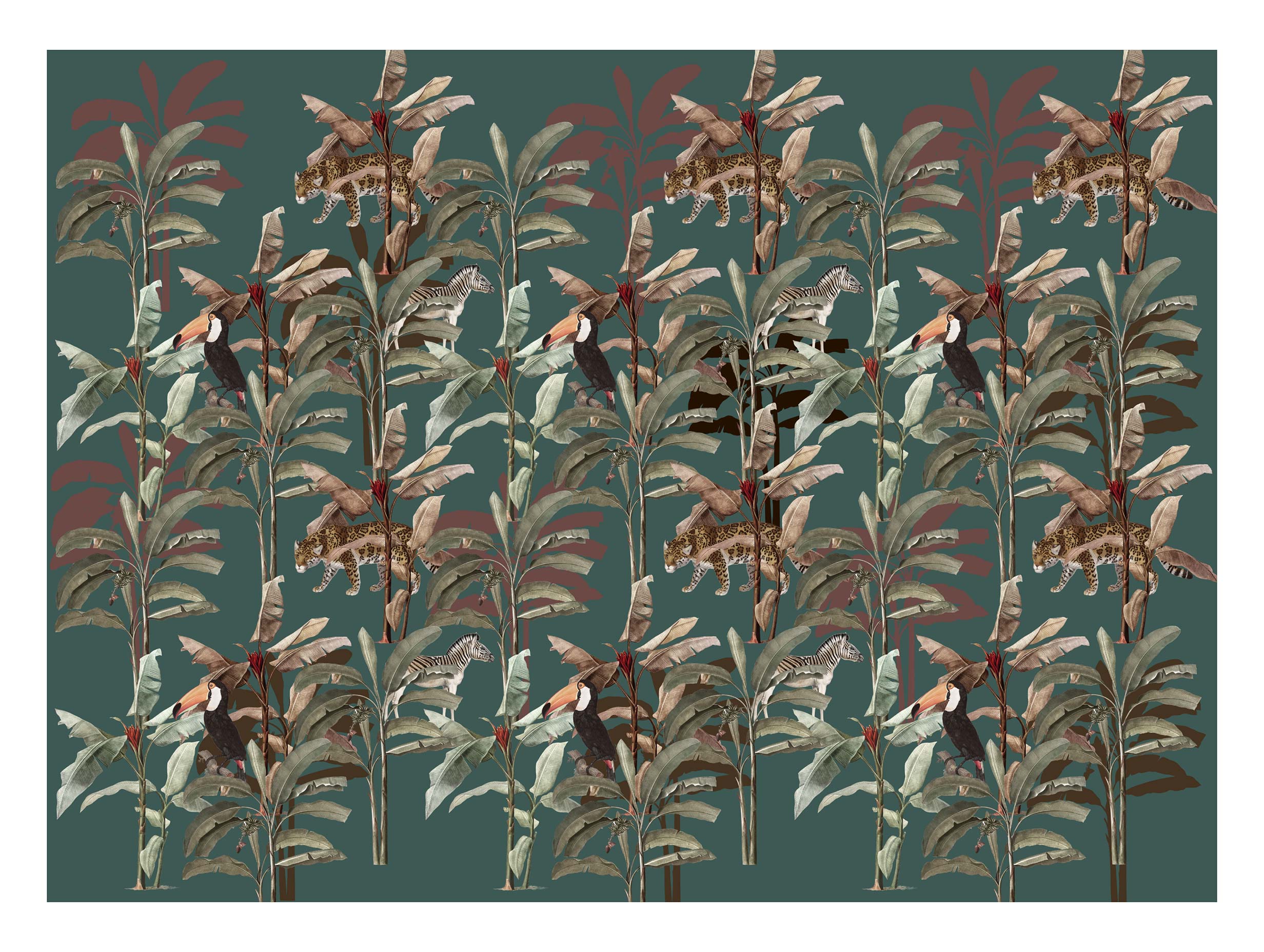 Tropical Animal Poster