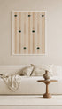 Japanese Textile No.3 - Shima Shima Poster Mockup