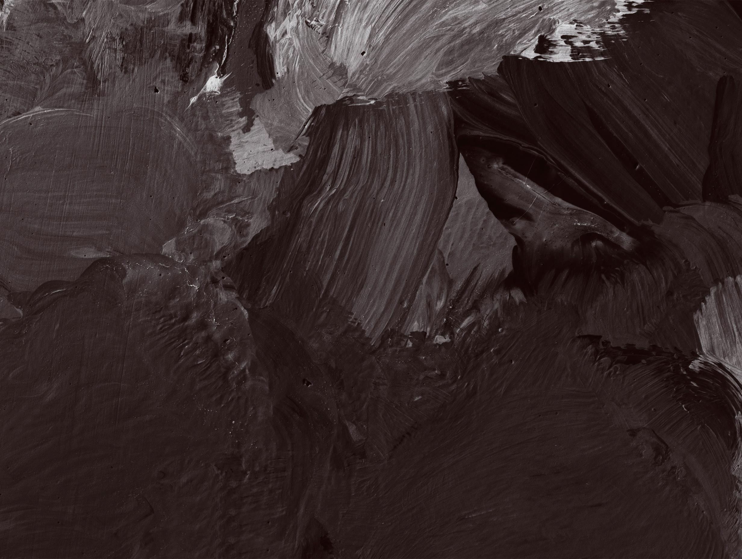 Oil Paint Strokes Poster