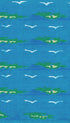 Japanese textile No.2 - Shima Shima Poster