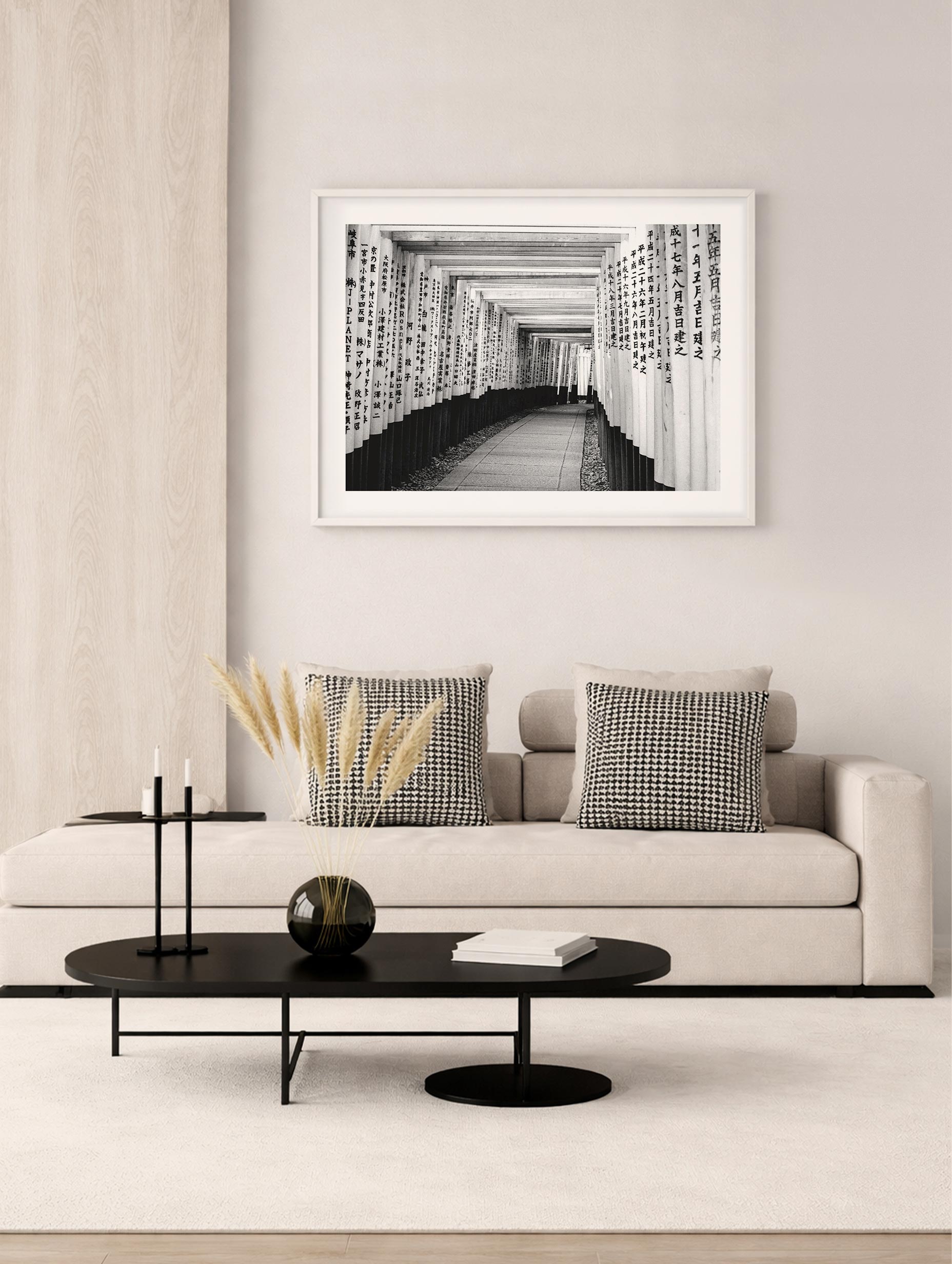 Fushimi Inari Trail - Kyoto City Poster Mockup