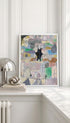Under a Black Star - Paul Klee Art Print Mockup