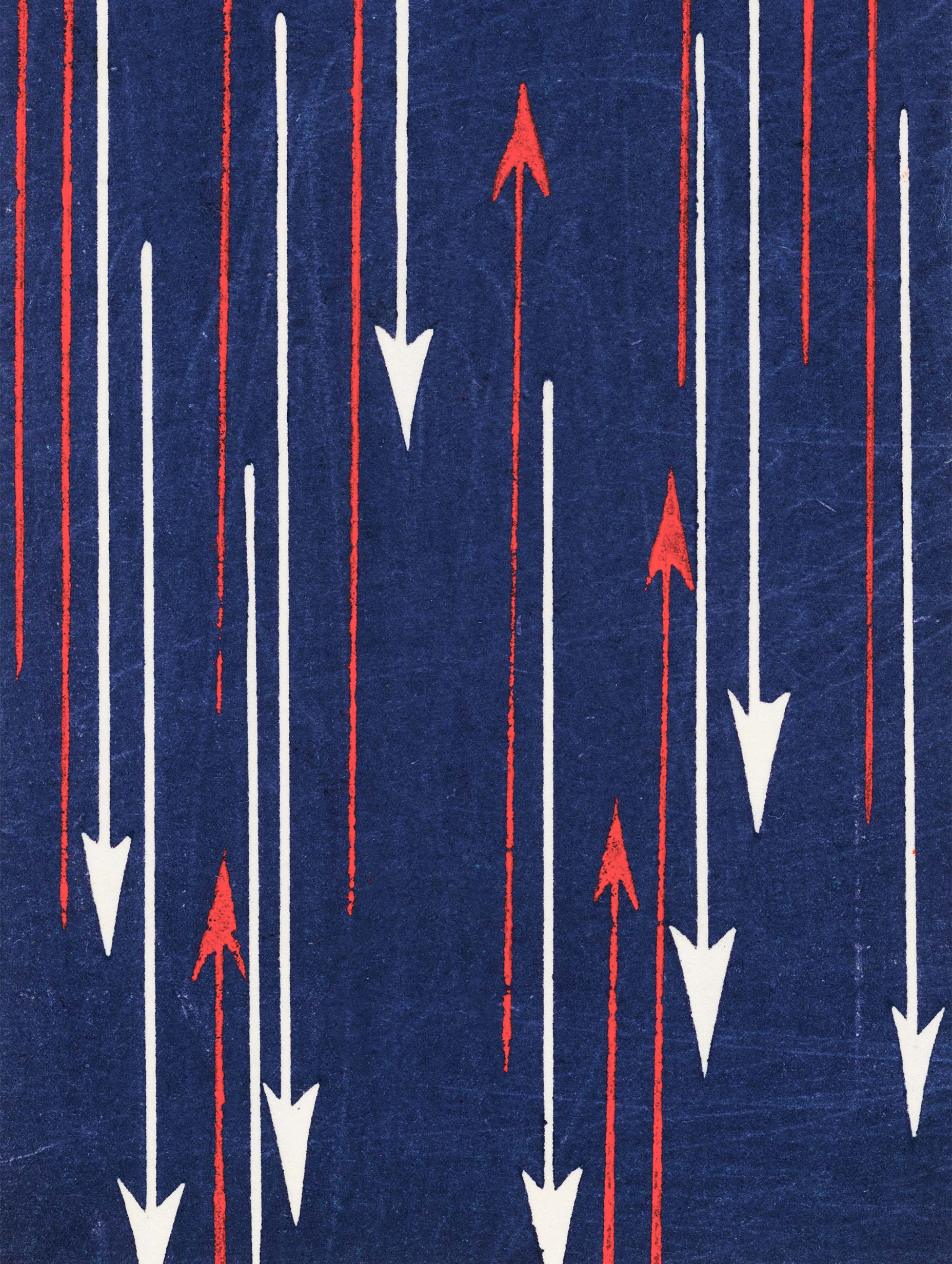 Textile Pattern – Shima Shima Poster