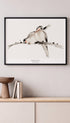 Birds on Branch - Katsushika Hokusai Mockup