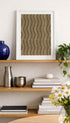 Vintage Woodblock - Shima Shima Poster Mockup