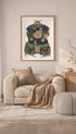 Suit of Armor – Mihata Jōryū Art Print Mockup