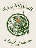 Better With Ramen Mockup