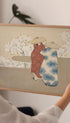 Hanami Season - Kamisaka Sekka Art Print Mockup