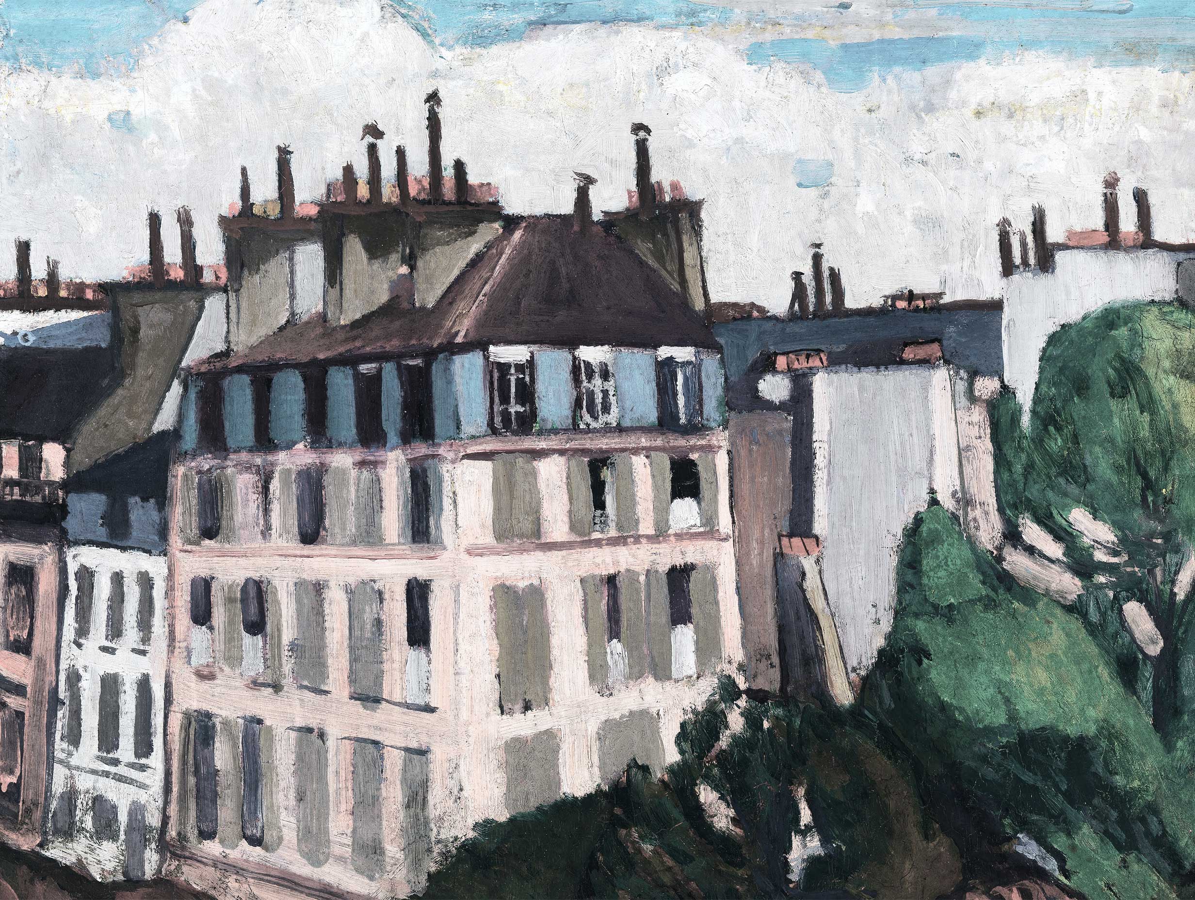 Rooftops, Paris-Henry Lyman Saÿen