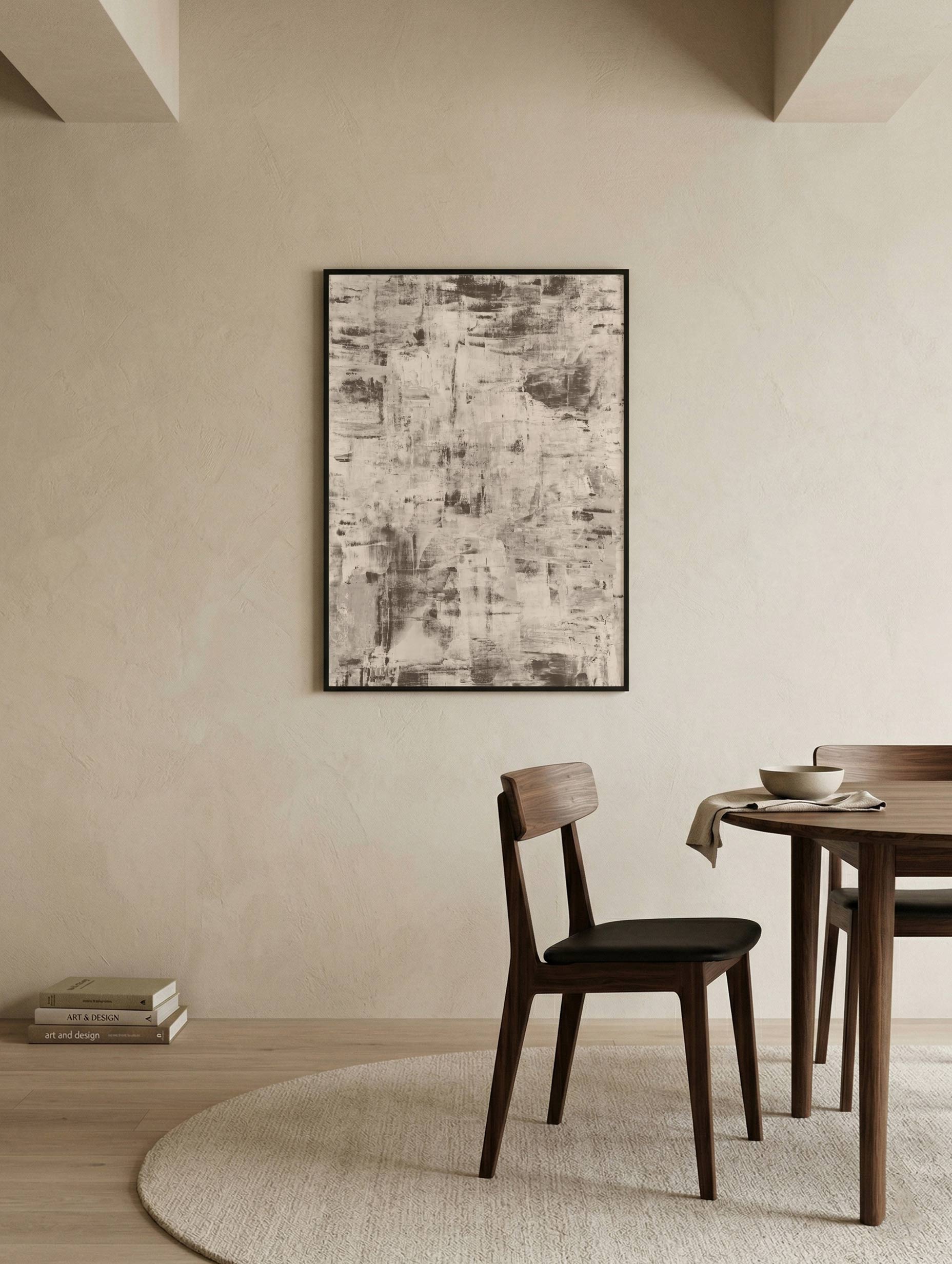Penseldragstexturposter