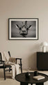Giraffe Portrait Poster Mockup