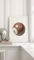 Billiard Ball No.1 Art Print Mockup