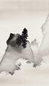 Mountains – Suzuki Kiitsu Art Print
