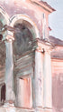 Loggia, Villa Giulia, Rome – John Singer Sargent Art Print