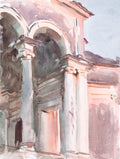 Loggia, Villa Giulia, Rome – John Singer Sargent Art Print
