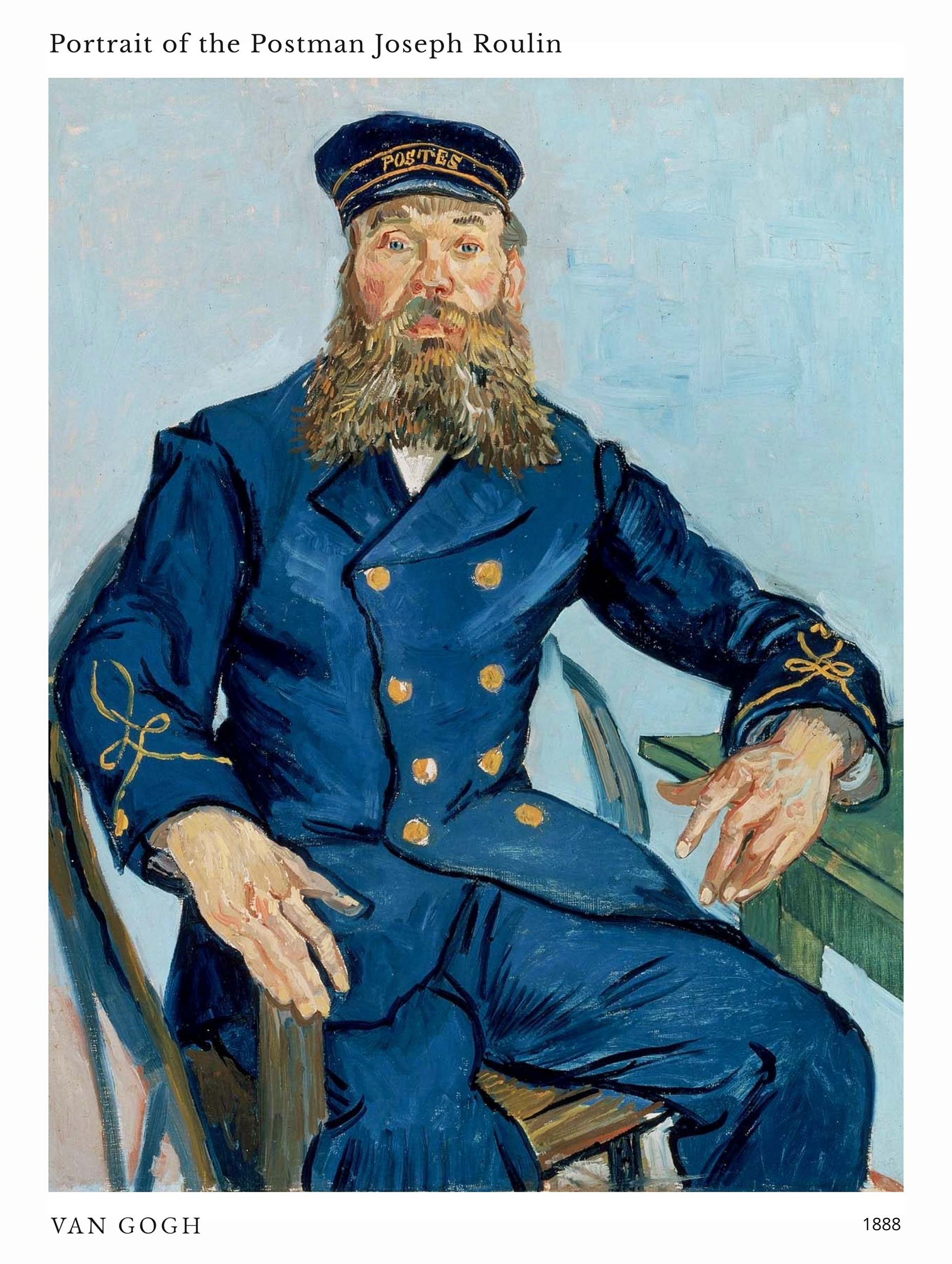 Brevbärare Joseph Roulin - Van Gogh